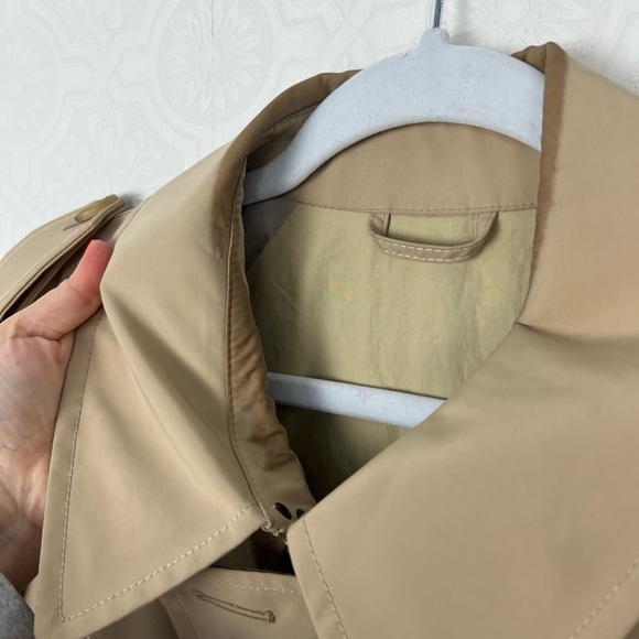 Gucci Mens Trenchcoat Sand Tan Coat Neutrals Flawed Designer Peacoat - Picture 6 of 15
